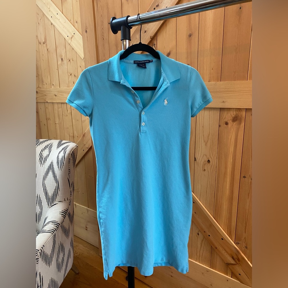 Polo Ralph Lauren Turquoise Dress